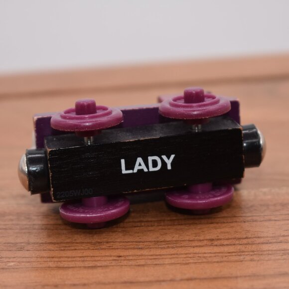 LADY Purple 2012 - Thomas & Friends Wooden Railway Train Tank Engine Magnetic - Picture 6 of 6